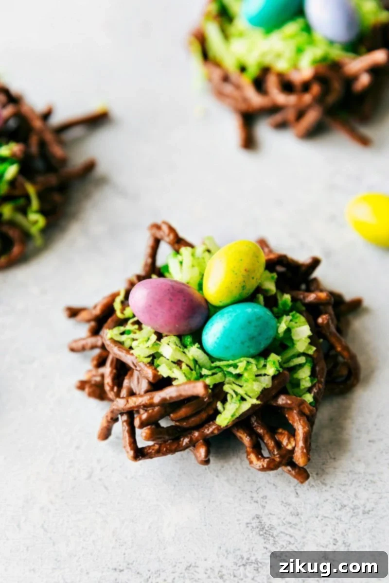 Adorable bunny-shaped cinnamon rolls, frosted and ready to serve, a perfect easy Easter breakfast.