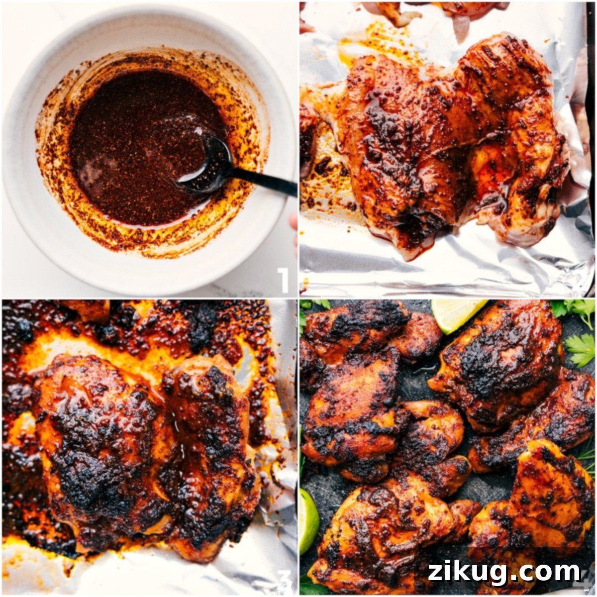 Mastering The Chicken For Your Street Corn Chicken Rice Bowl Chicken being seasoned with spices and cooked in a pan for the Street Corn Chicken Rice Bowl, showcasing a delicious sear.