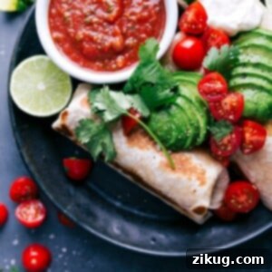 Healthy burritos topped with fresh vegetables, ready to be enjoyed.