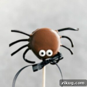 Spooky Halloween Oreo Pops 4 Spider Oreo Pop