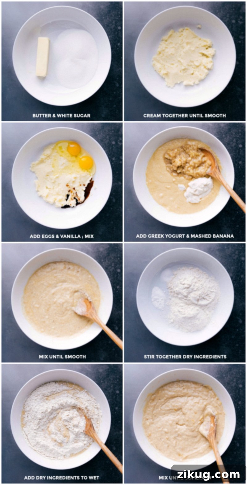 Wet and Dry Ingredients Being Mixed Together Until Smooth Wet and dry ingredients being mixed together until smooth.