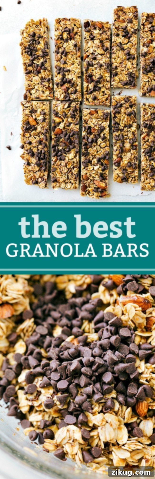 Wholesome Energy Granola Bars 2 Close-up of freshly baked homemade granola bars