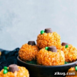 Frankenstein and Pumpkin Rice Krispies treats, a creative Halloween dessert