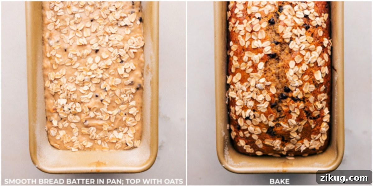 Simple And Flavorful Healthy Banana Bread Recipe The Healthy Banana Bread Recipe batter, perfectly baked to a golden brown and showing a beautiful domed top, still warm in its pan.