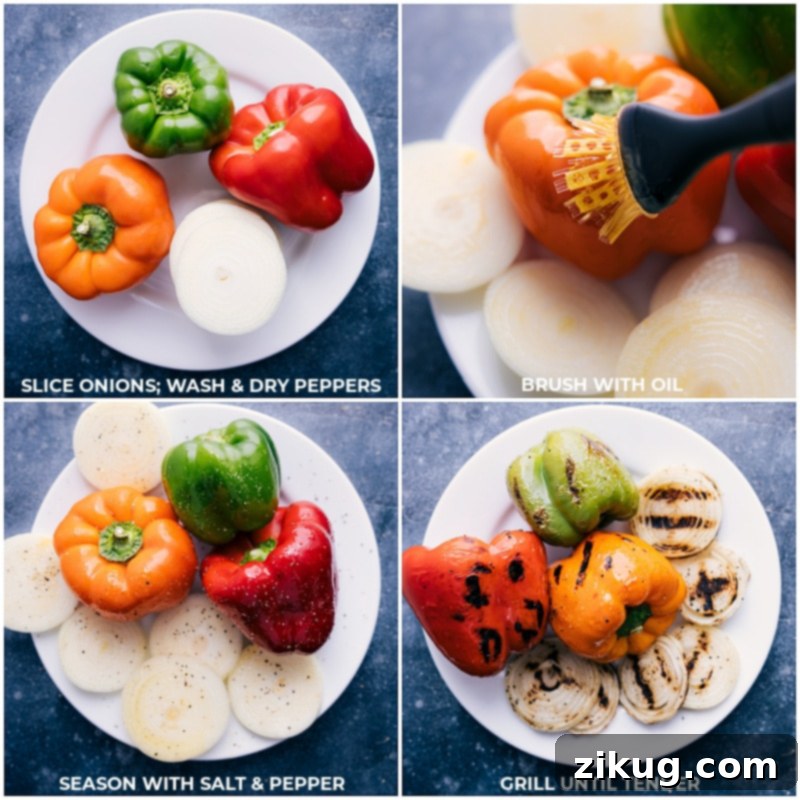 Sizzling Chicken Fajita Marinade 3 Grilled marinated chicken being sliced on a cutting board, ready for fajitas