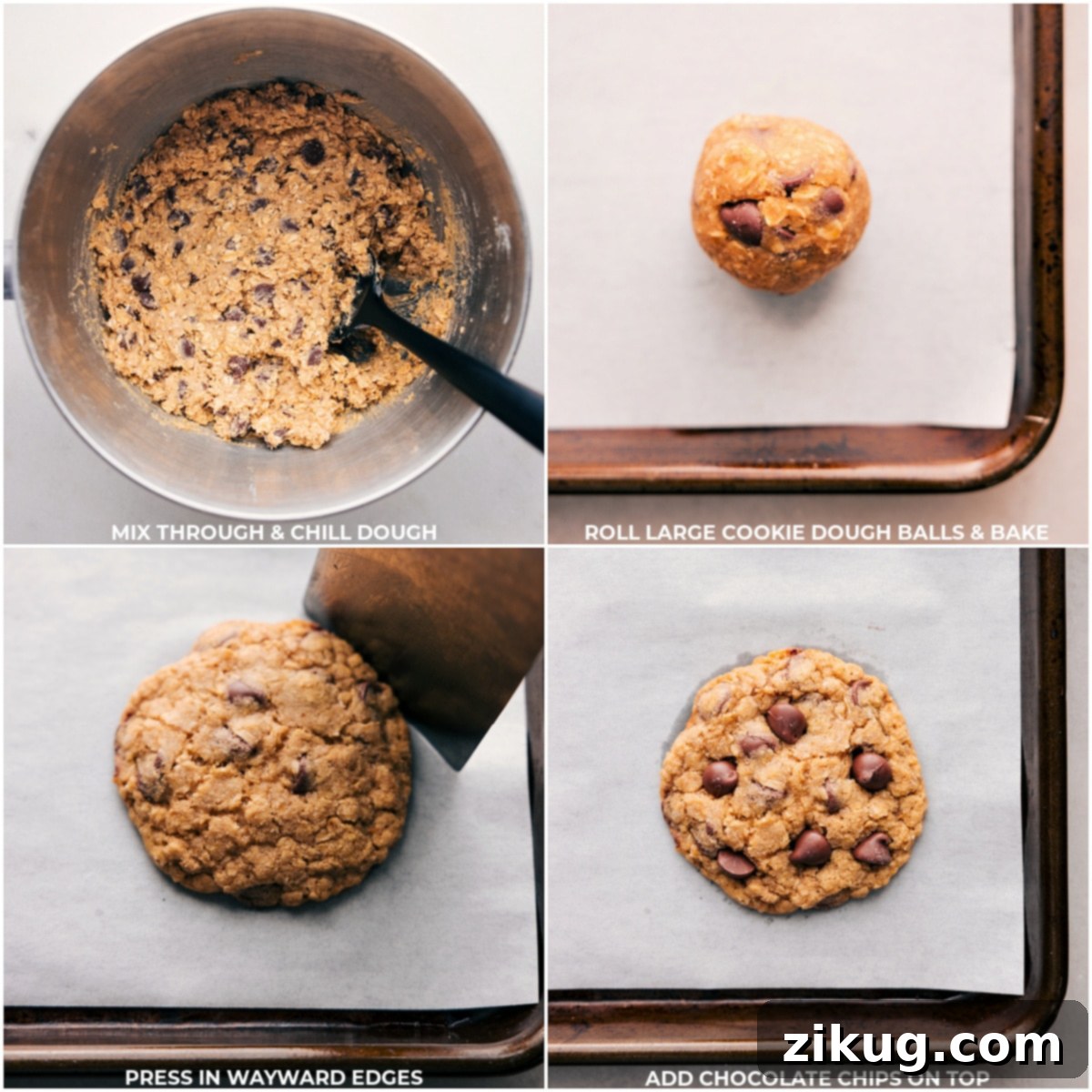 The Perfect Coconut Oil Oatmeal Cookies Fresh from the Oven Coconut Oil Oatmeal Cookies dough baking in the oven, turning golden and delicious.