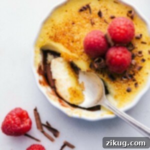 Decadent Tuxedo Creme Brulee 2 Tuxedo Crème Brûlée