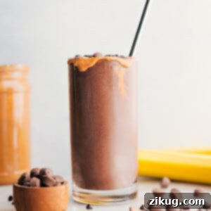 The easiest and best peanut butter protein shake that tastes like a milkshake.