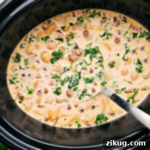 Slow Cooker Zuppa Toscana Soup