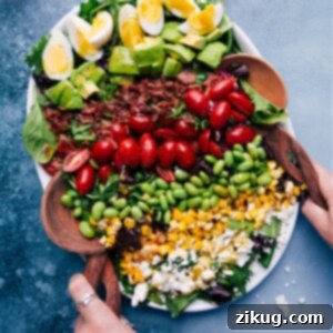 Cobb Salad with Herb Vinaigrette