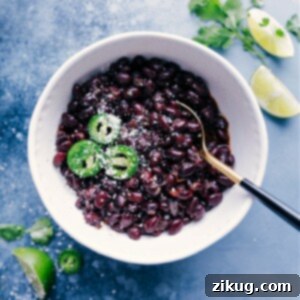 Your Go-To Black Beans: Fast or Slow 3 Black Beans (Instant Pot or Slow Cooker)
