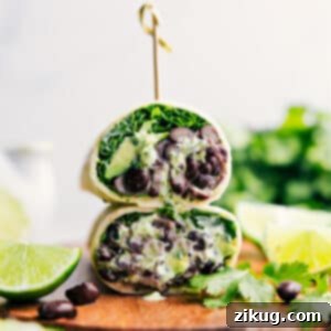 Black Bean Wraps recipe image
