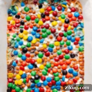 Magic Cookie Bars ready to be served