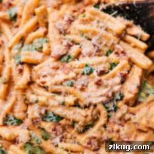 Delicious Marry Me Pasta dish ready to be served.