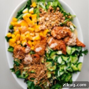 Crispy Coconut Shrimp Salad 2 Coconut Shrimp Salad