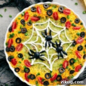 7-Layer Spider Web Dip
