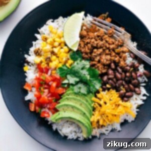 Appetizing Taco Bowl
