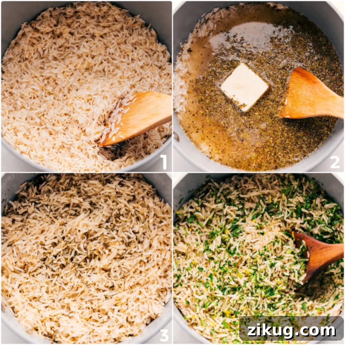 Greek Lemon Rice: A Zesty Delight 4 How to make Greek Rice Recipe