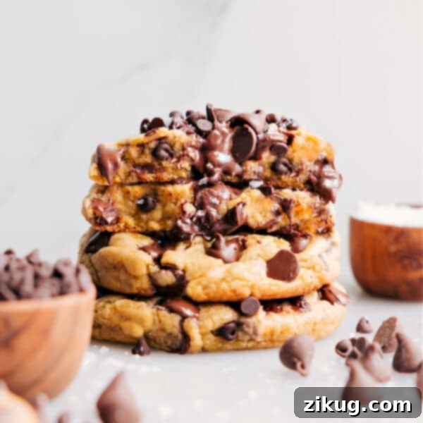 Bakery Style Chocolate Chip Cookies