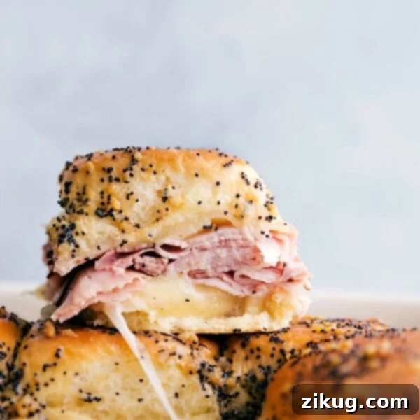 Ham and Cheese Sliders