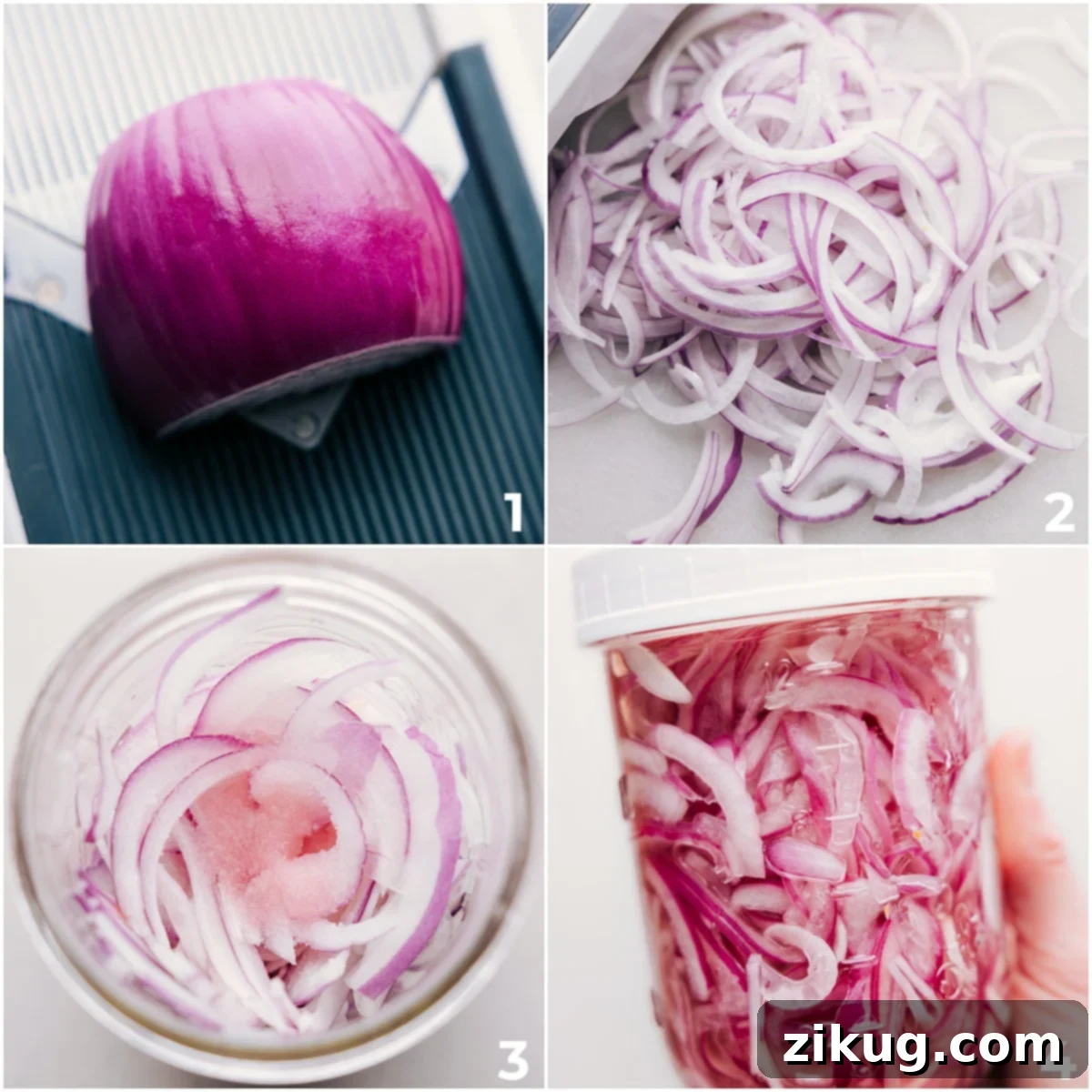 Tangy and Vibrant Pickled Red Onions 5 How To Make Pickled Red Onions
