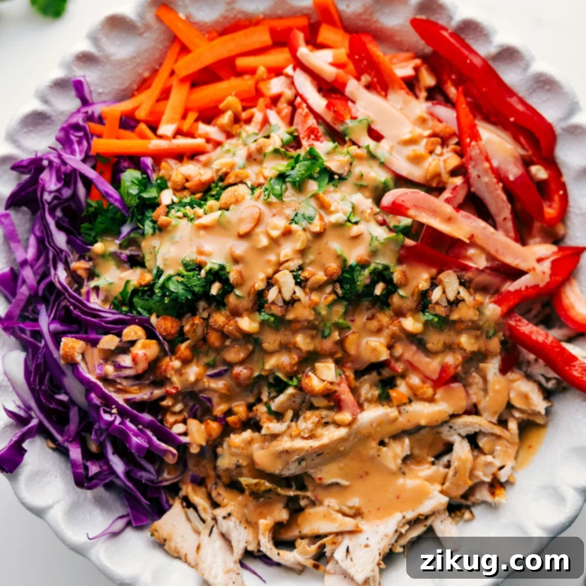 How To Make The Most Flavorful Soba Noodle Salad Recipe The soba noodle salad recipe all added into a bowl and dressed with the delicious dressing.