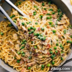 Creamy Dreamy Chicken Carbonara 3 Chicken Carbonara