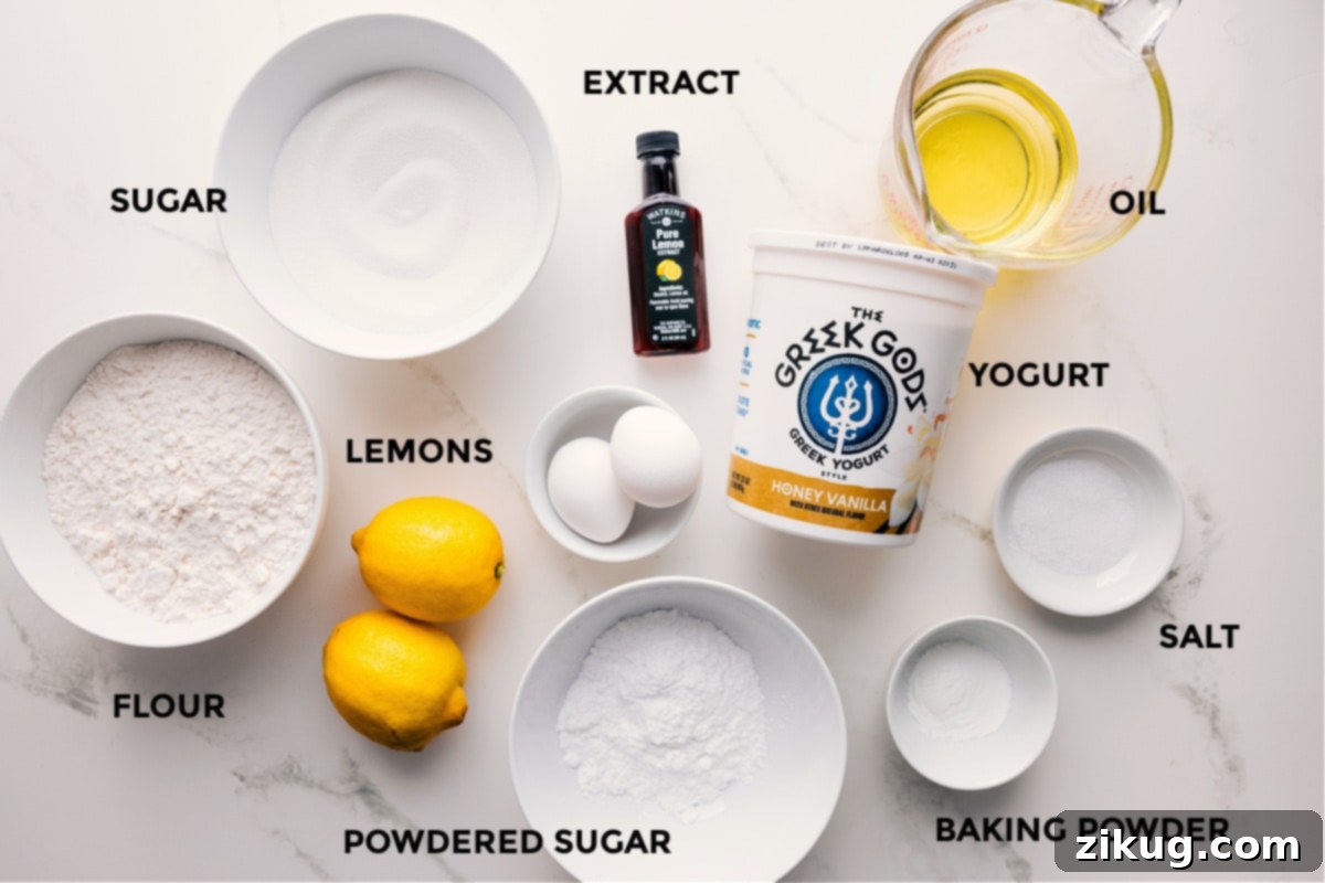 Lemon Bliss: A Zesty Slice of Sunshine 3 Ingredients for lemon bread recipe