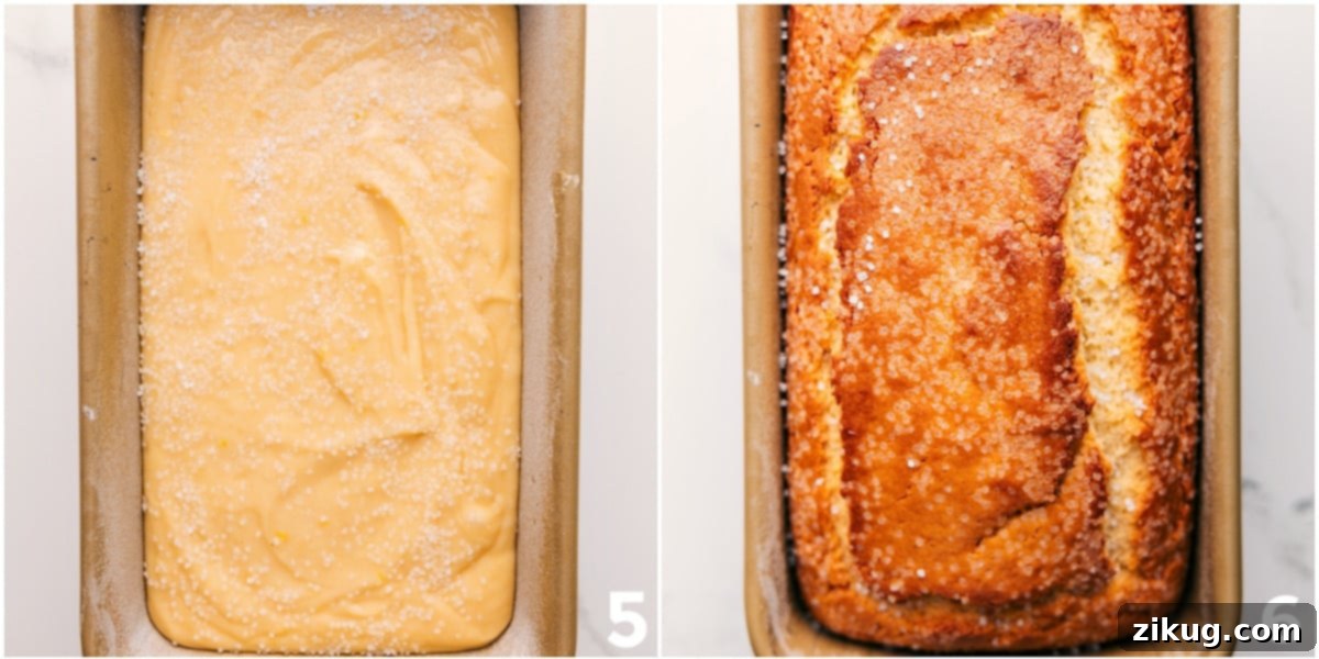 Lemon Bliss: A Zesty Slice of Sunshine 5 Baking lemon bread