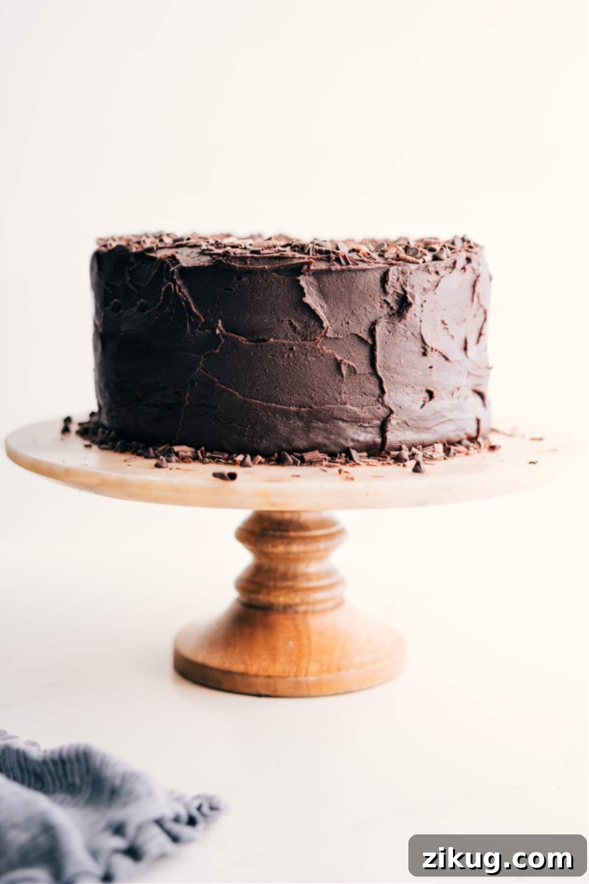 The Absolute Best Chocolate Cake Recipe Chocolate Cake Recipe ready to be served