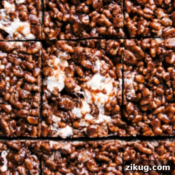 Chocolate Rice Krispie Treats