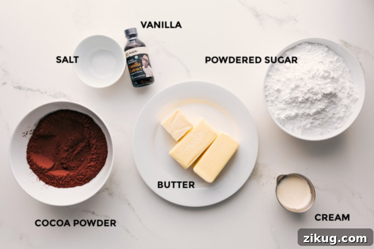 Ingredients In The Chocolate Frosting Used To Frost This Chocolate Cake Chocolate Frosting Ingredients
