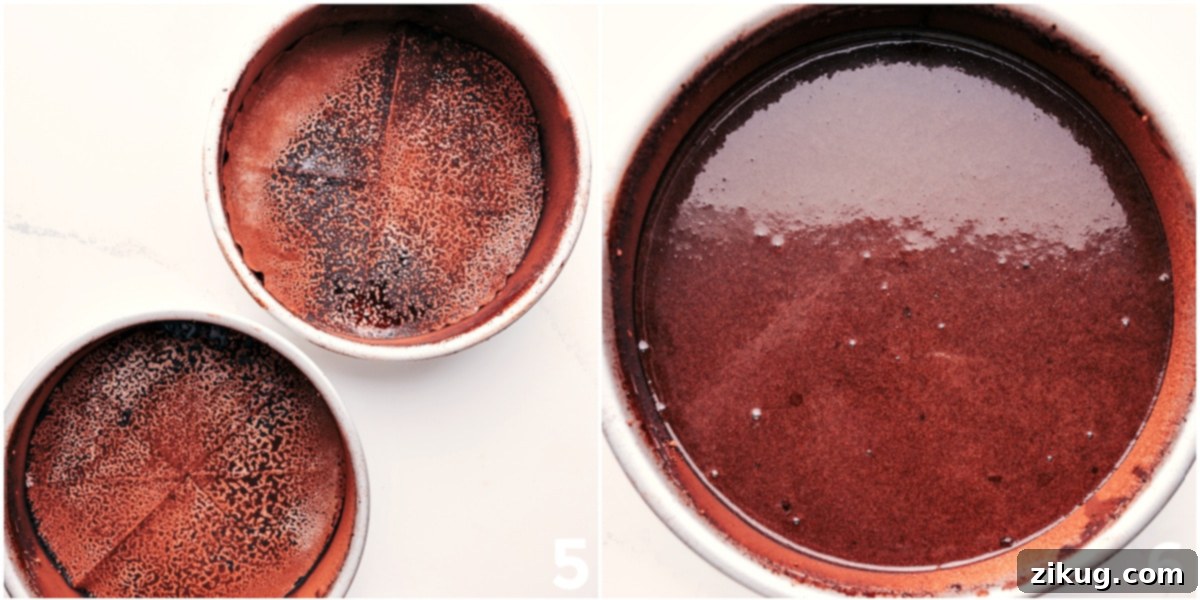 How To Make This Chocolate Cake Recipe Preparing Cake Pans