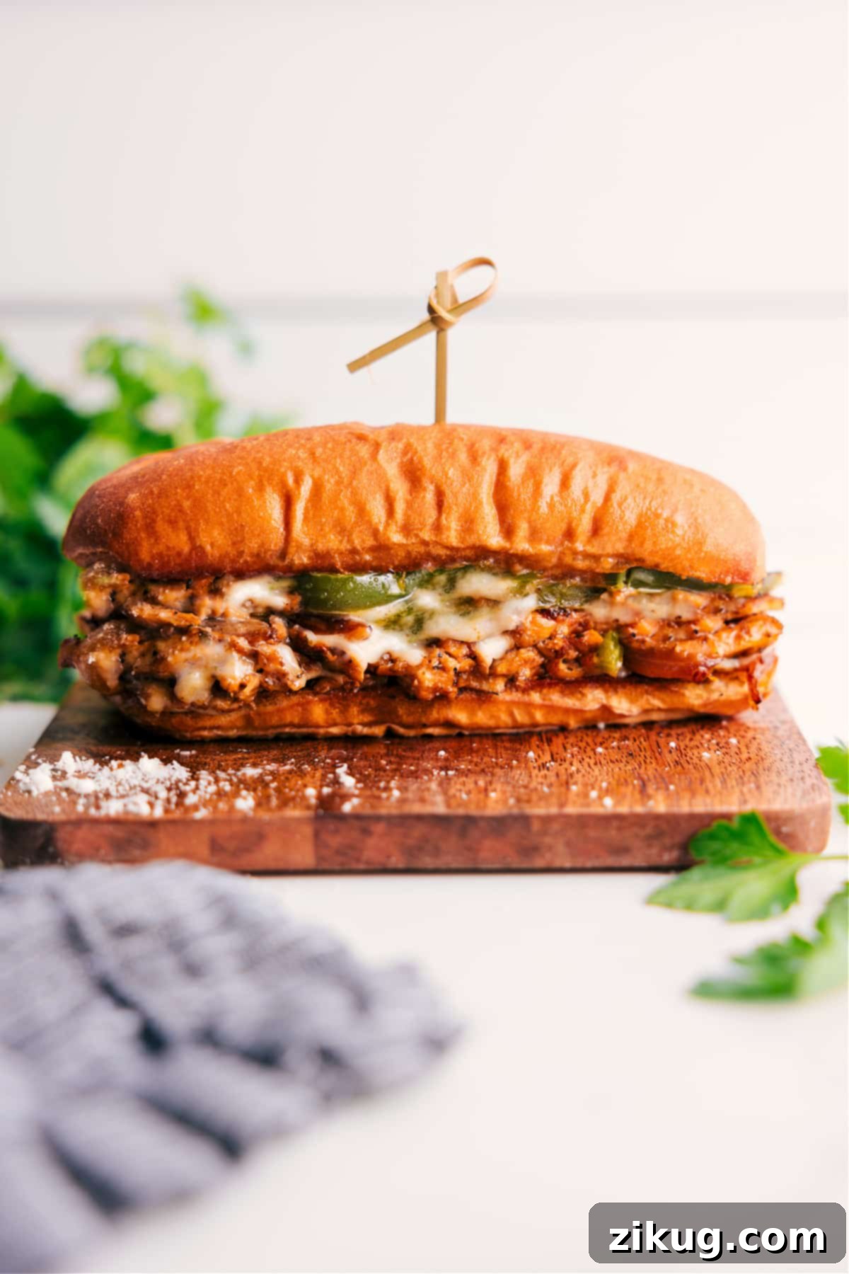 Chicken Philly Cheesesteak Delight 2 Chicken Philly Cheesesteak Recipe fresh out of the oven, ready to enjoy.