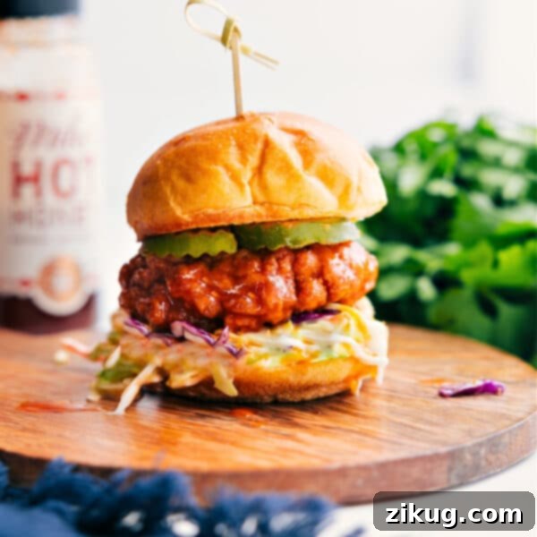 Hot Honey Chicken Sliders