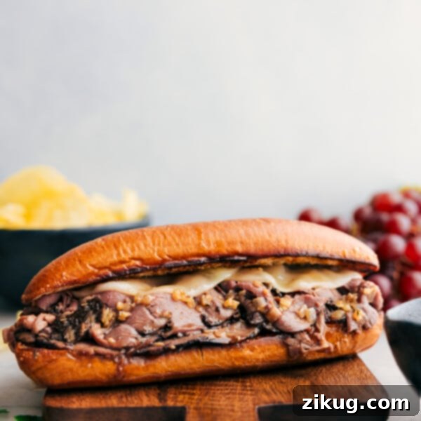 French Dip Grilled Cheese