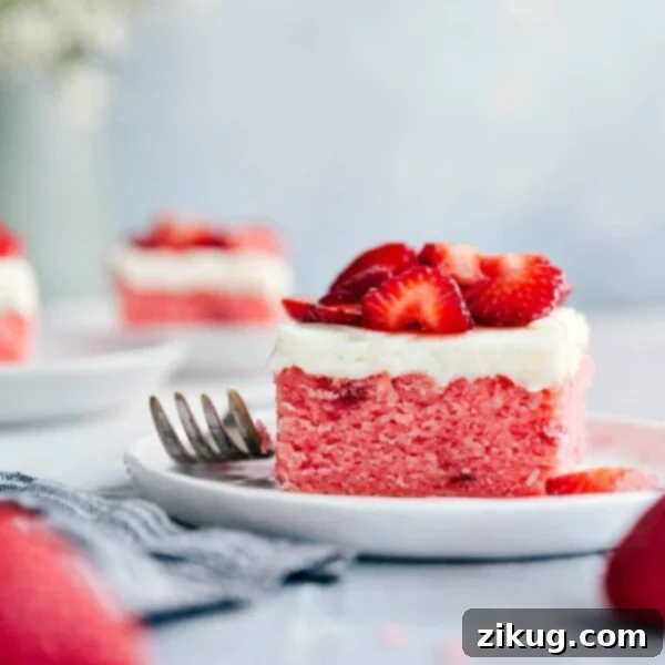 Strawberries and Cream Cake