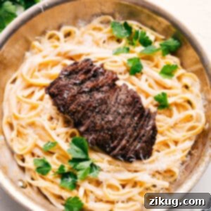 Steak Alfredo Recipe
