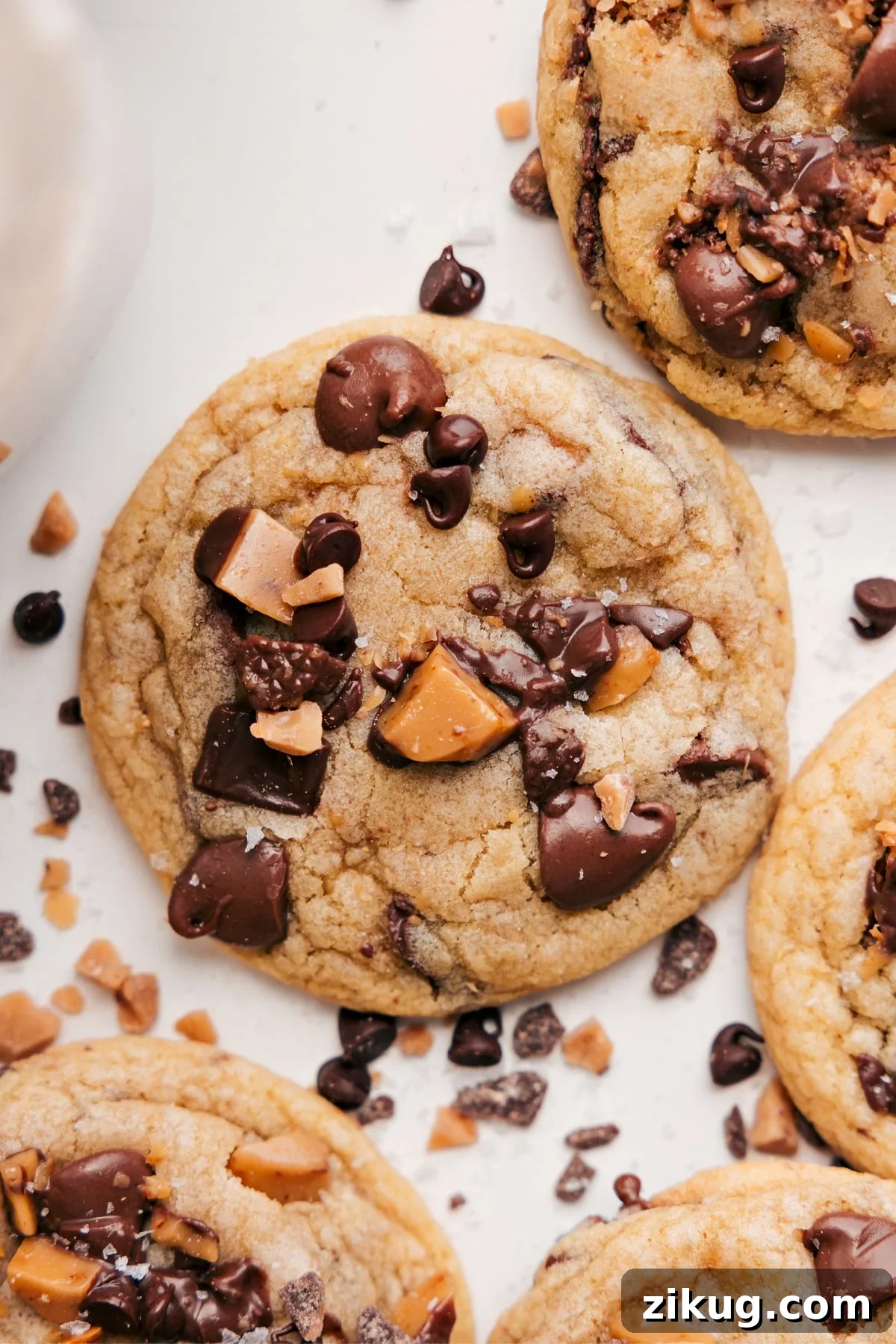 Flavorful And Delicious Heath Bar Cookies Heath Bar Cookies freshly baked ready to enjoy!