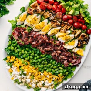 Classic Cobb Salad Recipe with Chicken, Bacon & Blue Cheese 3 img 258472 11