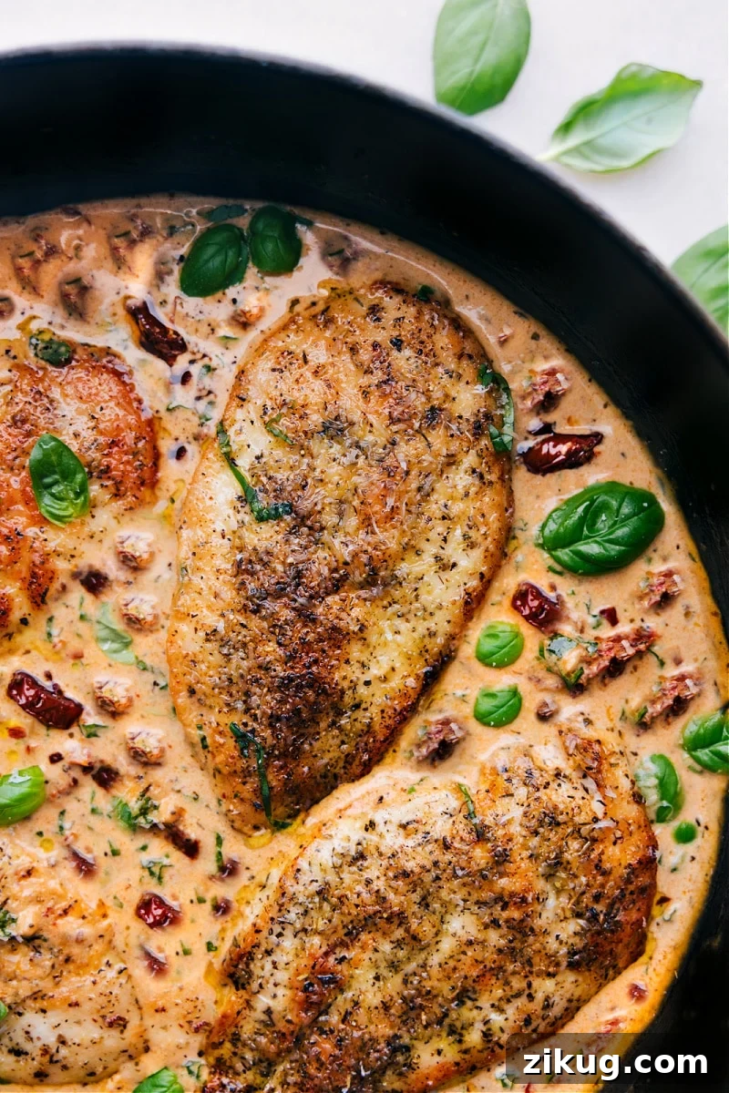 Marry Me Chicken Italian recipes Marry Me Chicken with creamy sun-dried tomato Parmesan sauce and herbs.