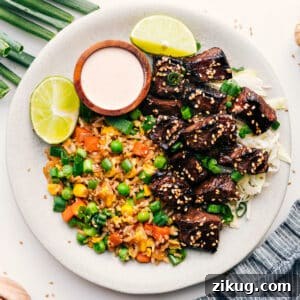 Hibachi Steak Bowl with Garlic Butter Rice and Veggies 7 img 246862 11