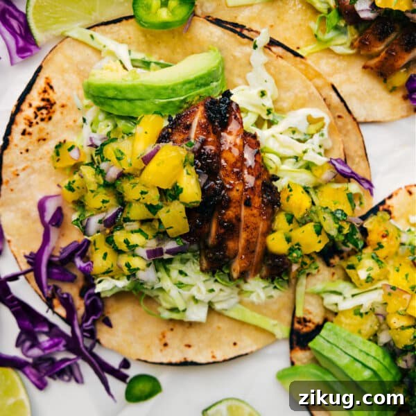 Jerk Chicken Tacos
