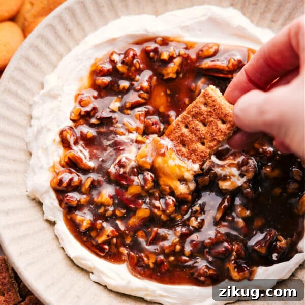 Pecan pie dip.
