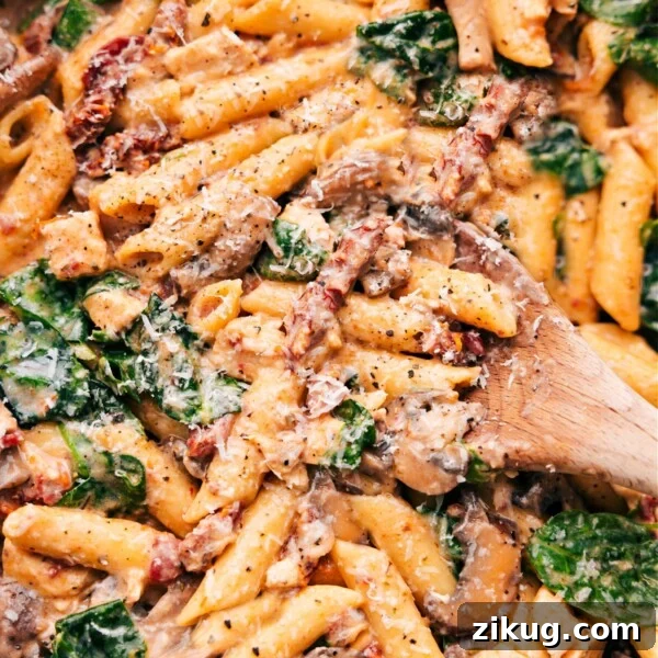 Chicken penne pasta