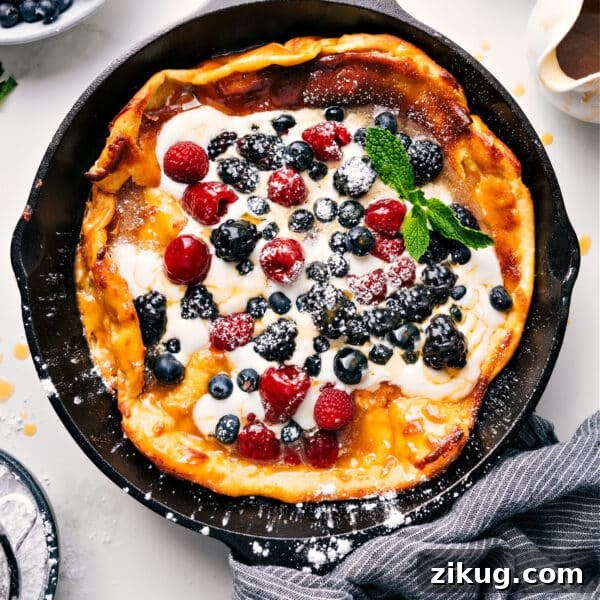 Make-Ahead Chocolate Peanut Butter Overnight Oats 5 Dutch baby pancake