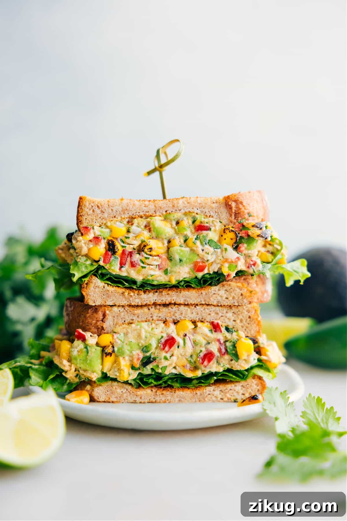 Meal Prep Taco Bowls Mexican street corn chicken salad with smoky corn, chicken, avocado, and creamy dressing.