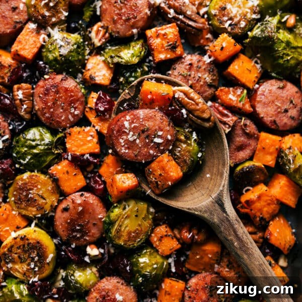 Harvest Vegetables and Sausage
