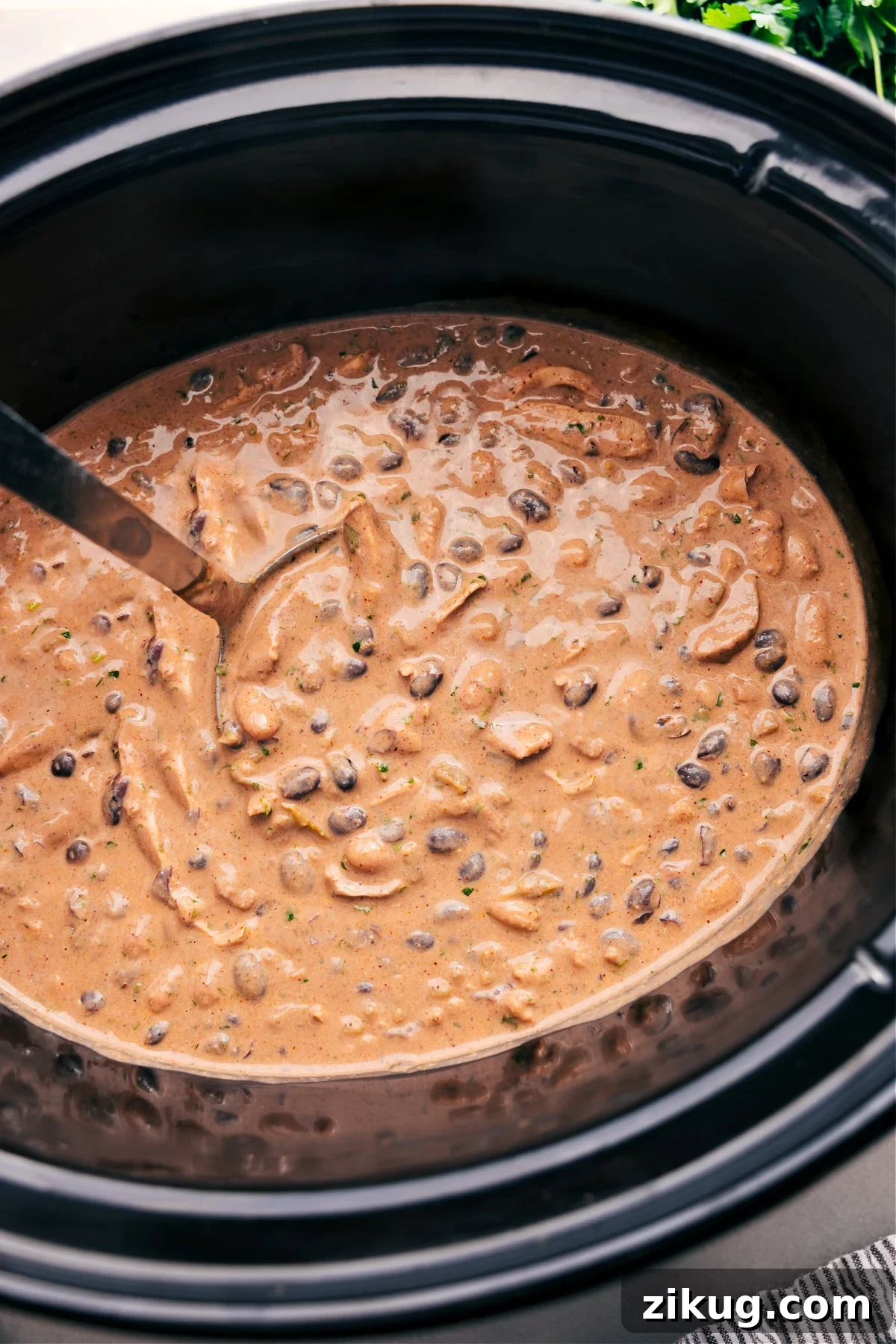 Unstuffed Peppers Recipes Easy crockpot meals featuring Green Chicken Enchilada Soup with tender chicken and a creamy green chile broth.